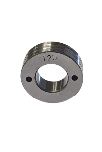 353Dpi 1.2 mm - 1.6 mm Aluminum Roller  	